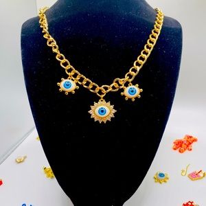 Evil eye necklace